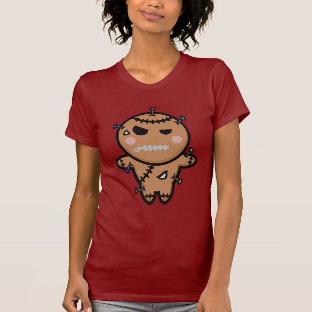 Cute Voodoo Doll Ladies Tee (Front)