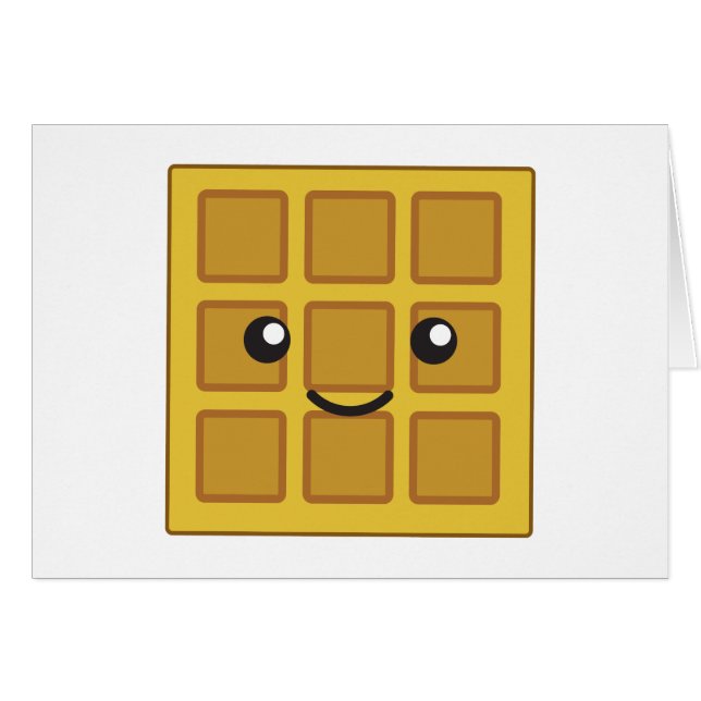 Cute Waffle (Front Horizontal)
