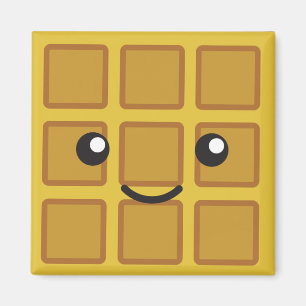 Cute Waffle Magnet