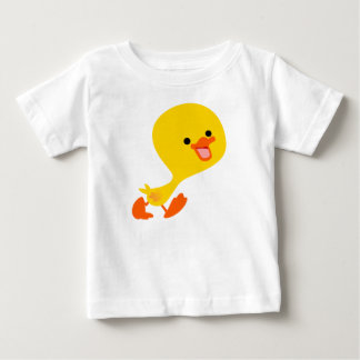 Cute Walking Cartoon Duckling Baby T-Shirt