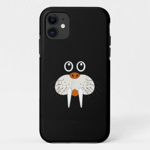 Cute Walrus Animal Costume Funny Halloween Case-Mate iPhone Case
