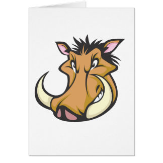 Cute Warthog Cartoon Shirt