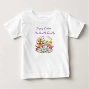 Cute Water Color Easter Baby T-Shirt