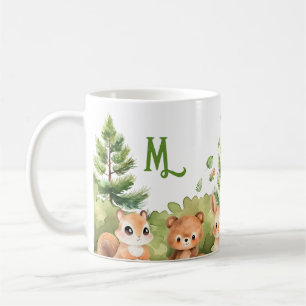 Cute Watercolor Animals   Coffee Mug