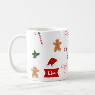 Cute Watercolor Christmas  Coffee Mug