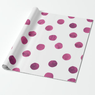 Cute Watercolor Circles. Art Rounds Texture. Color Wrapping Paper