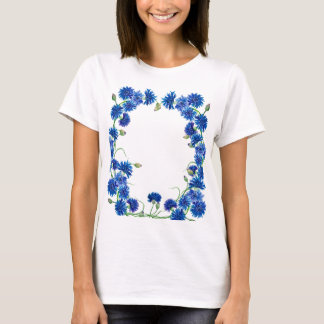 Cute watercolor cornflowers T-Shirt
