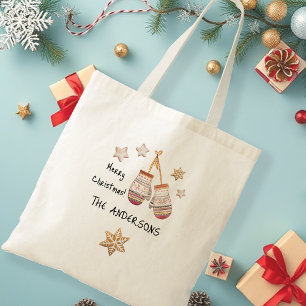 Cute Watercolor Country Rustic Illustrations Tote Bag
