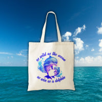 Cute Watercolor Dolphins Quote |