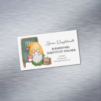 Cute Watercolor Gnome Teacher