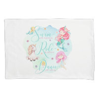 Cute Watercolor Mermaids, Unicorn, Fairies