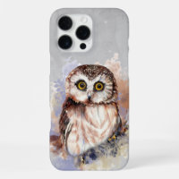 Cute Watercolor Owl Bird Wildlife Art