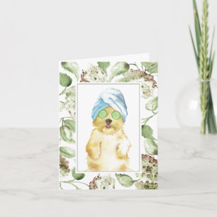 Cute Watercolor Pet Thank You Cards