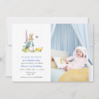 Cute Watercolor Peter Rabbit 1st birthday