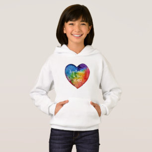 Cute Watercolor Rainbow Heart