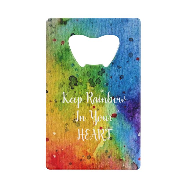 Cute Watercolor Rainbow shades (Front)