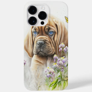 CUTE WATERCOLOR RED BROWN MASTIFF PUPPY DOG Case-Mate iPhone 14 PRO MAX CASE