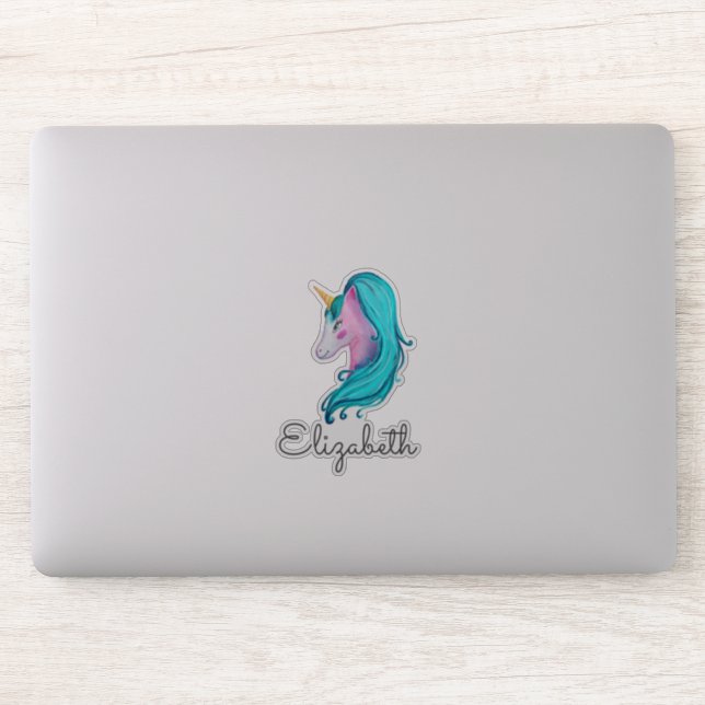 Cute Watercolor Unicorn (Computer)