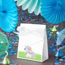 Cute Watercolor Unicorn Birthday Party