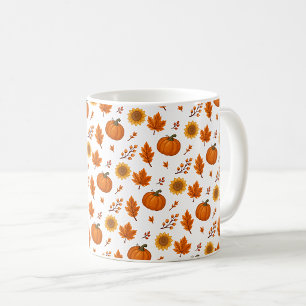 Cute Watercolour Autumn Harvest  Coffee Mug