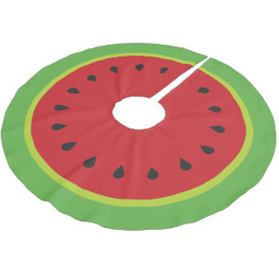 Cute Watermelon Christmas Tree Skirt