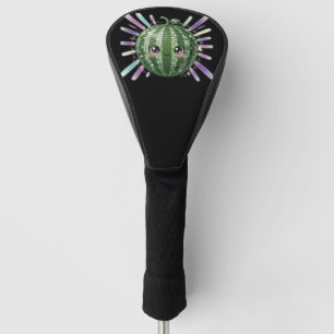 Cute Watermelon Disco Ball Golf Head Cover