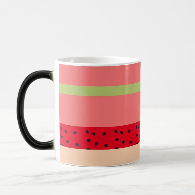 Cute Watermelon Fruit Kitchen Magic Mug (Left)