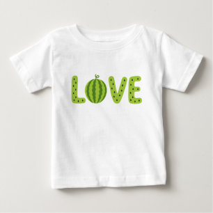 Cute Watermelon LOVE Kids T-Shirt