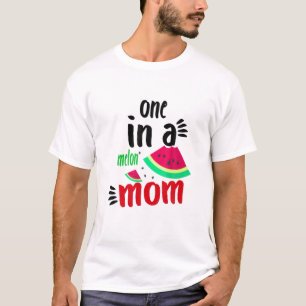Cute Watermelon One In A Melon Cool Summer Waterme T-Shirt