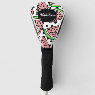 Cute Watermelon Pattern Golf Head Cover