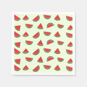 Cute Watermelon Pattern Summer Napkins