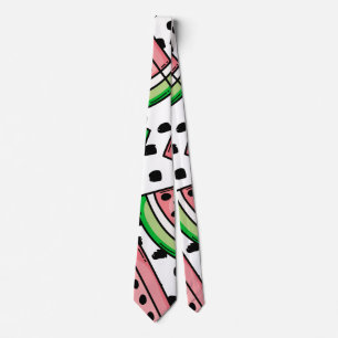 Cute Watermelon Pattern Tie