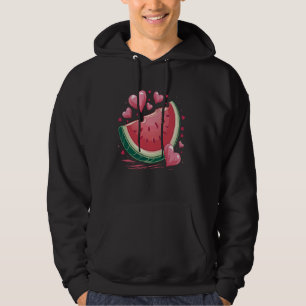 Cute Watermelon Slice Melon Summer Vacation Season Hoodie