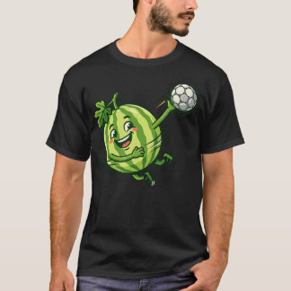 Cute Watermelon Soccer Player Number 7 T-Shirt