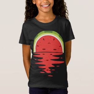 Cute Watermelon Sunset Outfit Summer Fruit T-Shirt