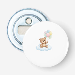 Cute We Can Bearly Wait Teddy Bear Baby Shower Bottle Opener