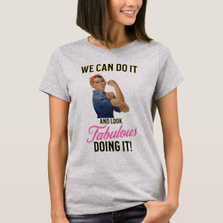 Cute We Can Do It Rosie The Riveter  T-Shirt