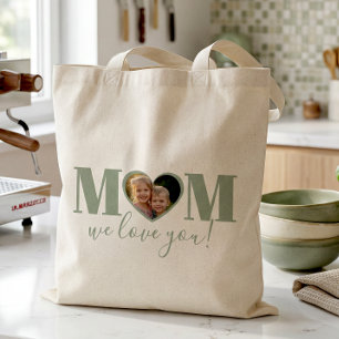 Cute We Love You Mum Mother Tote Bag