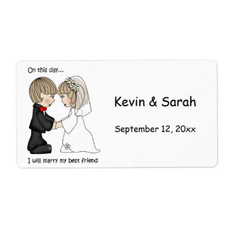 Cute Wedding Labels
