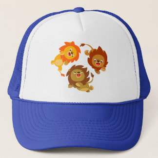 Cute Weightless Cartoon Lions Hat