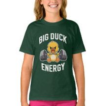 Cute Weightlifting Duck
