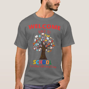 Cute Welcome Back to School from the Library Crew T-Shirt