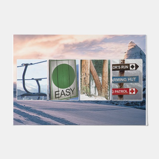 Cute Welcome mat ,Front Porch Mat (Front)