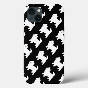Cute West Highland Terrier - Westie Pattern iPhone 13 Case