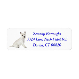 Cute West Highland White Terrier Puppy Dog Mum