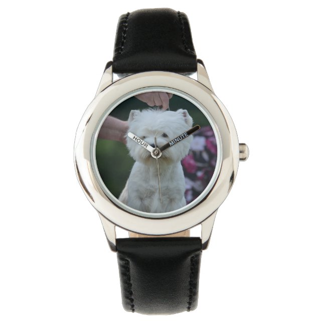Cute West Highland White Terrier Watch (Front)