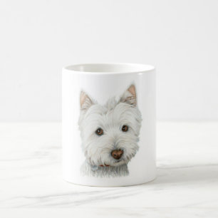 Cute Westie Dog Coffee Mug