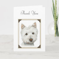Cute Westie Dog