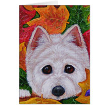 Cute Westie Dog West Highland Terrier Creationarts