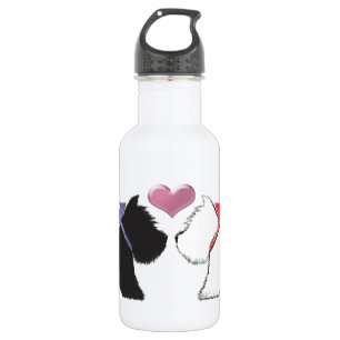 Cute Westie Dogs Art 532 Ml Water Bottle